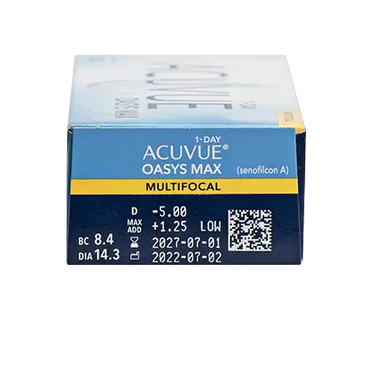 Acuvue Oasys 1 Day With Hydraluxe Lentillas Tóricas Diarias , 90 unidades