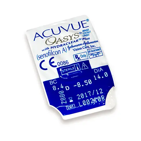  Acuvue Oasys Lentillas Mensuales, 6 Unidades - +0.75,8.4