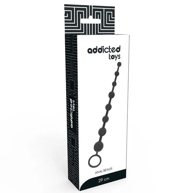 Addicted Toys  Anal Beads 29Cm Negro