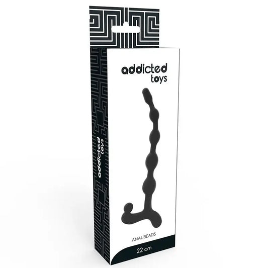 Addicted Toys  Bolas Anales 22Cm Negro