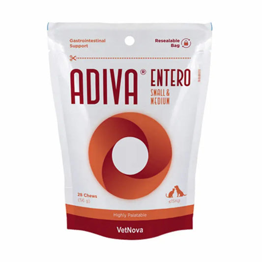 Vetnova Adiva Entero Small&Medium, 28 Chews