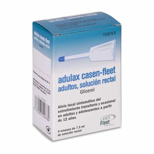 Adulax 6,14 ml Solución Rectal 4 Enemas 7,5 ml