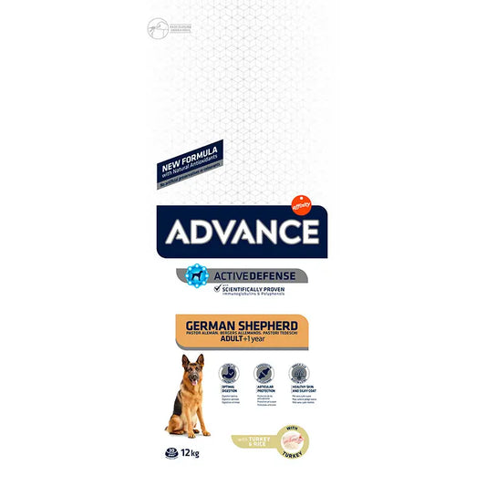 Advance Canine Adult German Shepherd 12Kg, pienso para perros