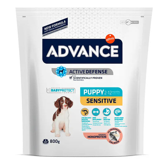 Advance Canine Puppy Sensitive Salmon, 800 g, pienso para perros