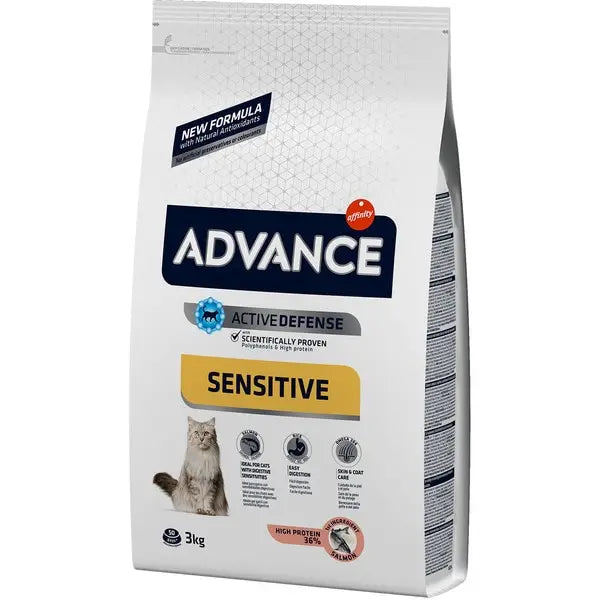 Advance Feline Adult Salmon Arroz 3Kg.