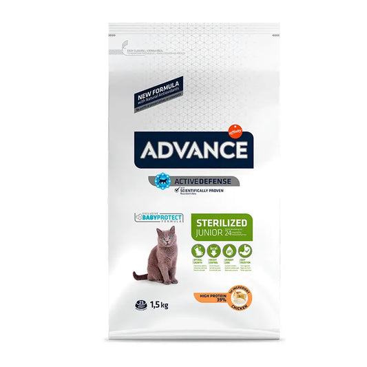 Advance Feline Young Esterilizado 1,5Kg, pienso para gatos