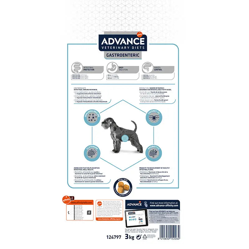 Advance Vet Canine Adult Gastroenteric 3Kg, pienso para perros