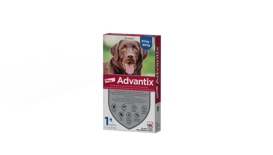 Advantix Mono Pipeta, 4,0 ml +25Kg