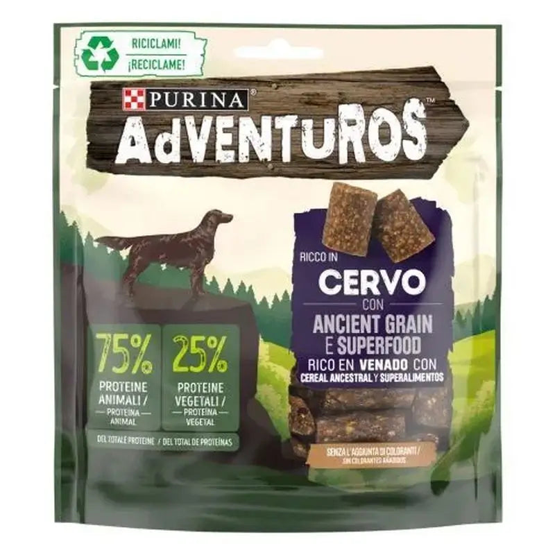 Adventuros Canine Venison Ancient Grain 6X120Gr