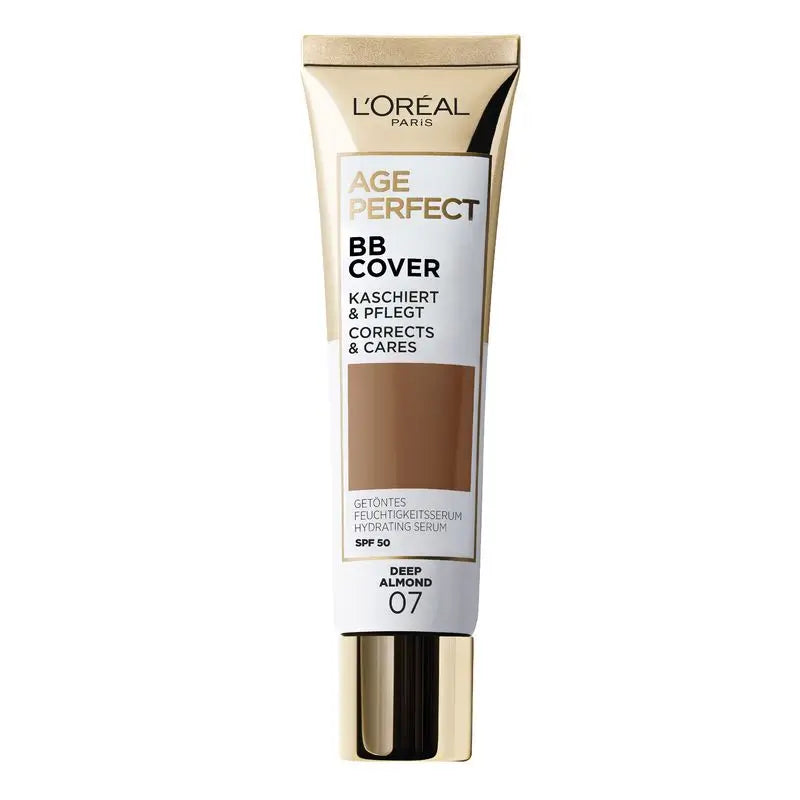 L'Oréal Paris Age Perfect Bb Cover Crema Correctora Teñida 07 Deep Almond