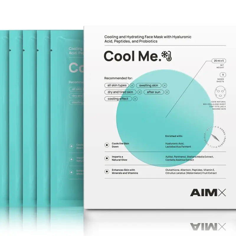 Aimx "Cool Me" Mascarilla Facial, 25 ml