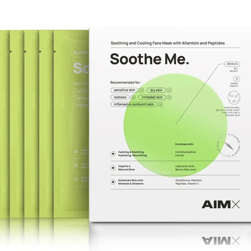 Aimx "Soothe Me" Mascarilla Facial, 25 ml