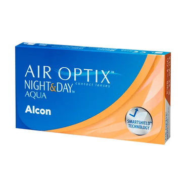 Air Optix  Night&Day Aqua Lentillas Esféricas Mensuales , 6 unidades