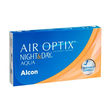 Air Optix  Night&Day Aqua Lentillas Esféricas Mensuales , 6 unidades