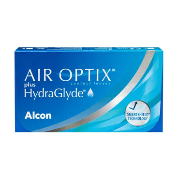 Air Optix Plus Hydraglade Lentillas Esféricas Mensuales , 3 unidades