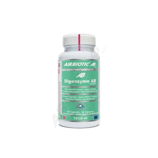 Airbiotic Digenzyme Ab Complex , 60 cápsulas