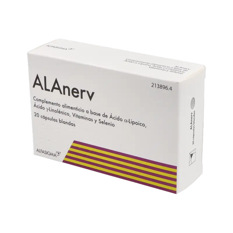 Alanerv Complemento Alimenticio  , 20 capsulas blandas