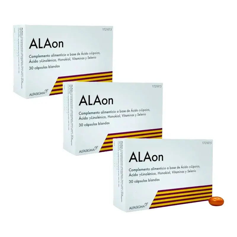 Alaon Pack 3 x 30 Cápsulas Blandas