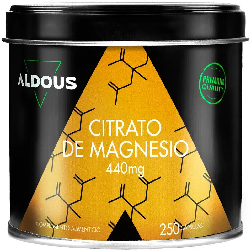 Aldous Bio Citrato De Magnesio , 250 cápsulas