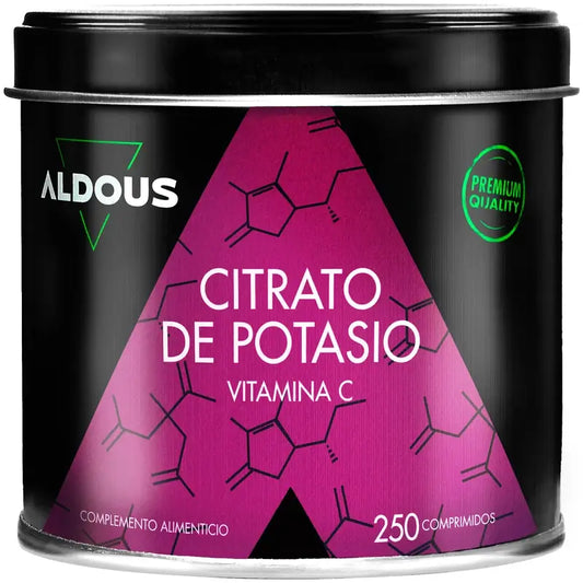 Aldous Bio Citrato De Potasio , 250 comprimidos