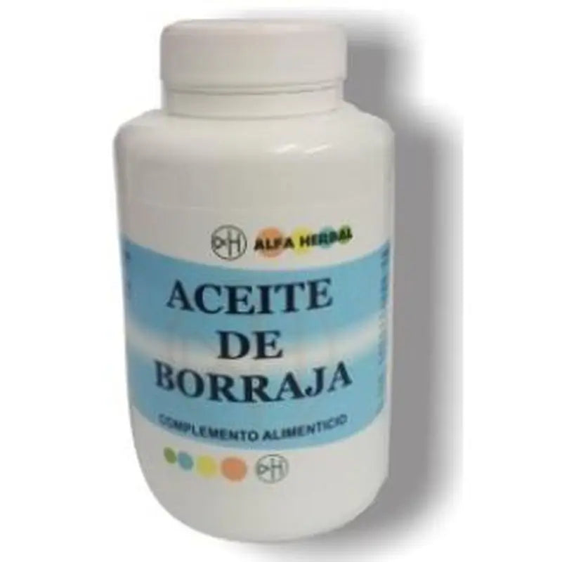 Alfa Herbal  Aceite De Borraja 200Perlas