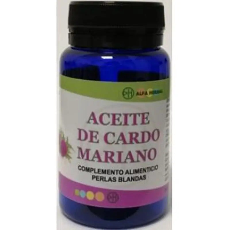 Alfa Herbal  Aceite De Cardo Mariano 60Perlas