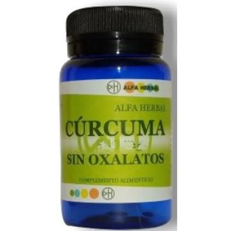 Alfa Herbal  Curcuma Sin Oxalatos 350 60 Cápsulas