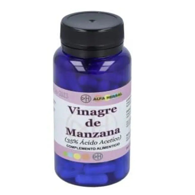 Alfa Herbal  Vinagre De Manzana 100 Cápsulas