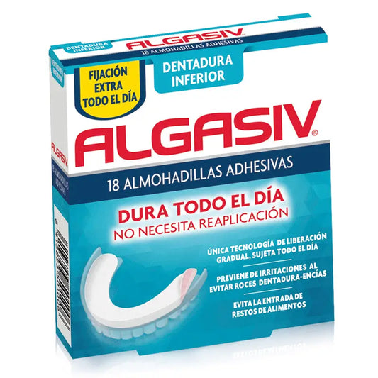 Algasiv Inferior Almohadillas 18 unidades