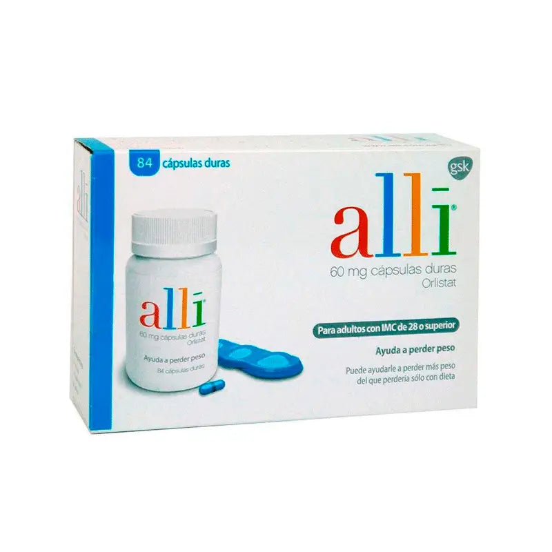 Alli 84 cápsulas 60 mg