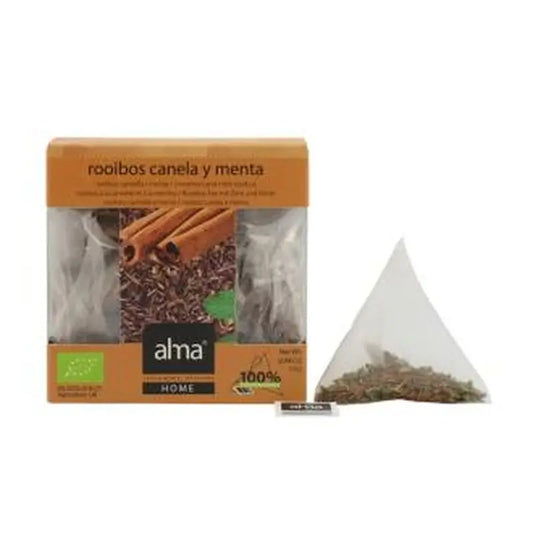 Alma Home Rooibos Canela Menta Infusion 15Piramide Eco Vegan