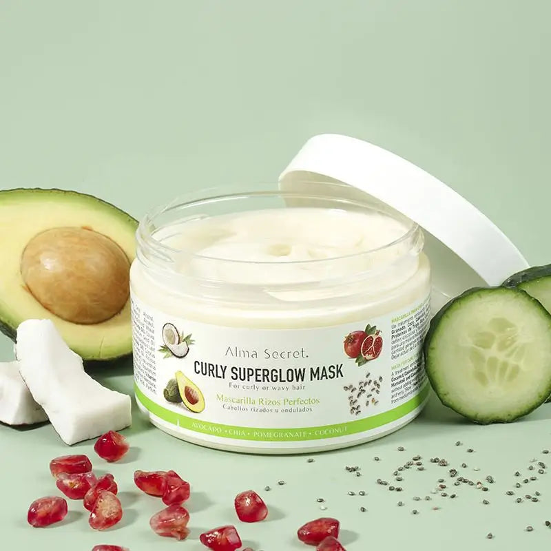 Alma Secret Curly Superglow Mask (Cabellos Rizados U Ondulados)