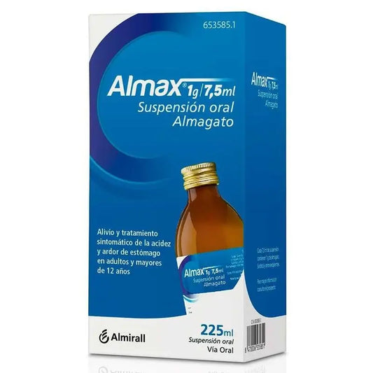 Almax 1 gr/7,5 ml Suspensión Oral 225 ml