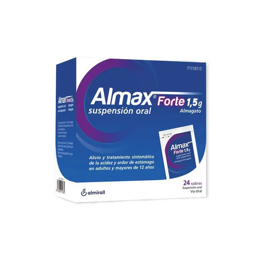 Almax Forte 1,5 gr 24 sobres Suspensión Oral