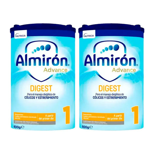 Almiron Advance Digest 1, Leche De Inicio Bebé Anti-Cólico Y Estreñimiento , 2 x 800 gr