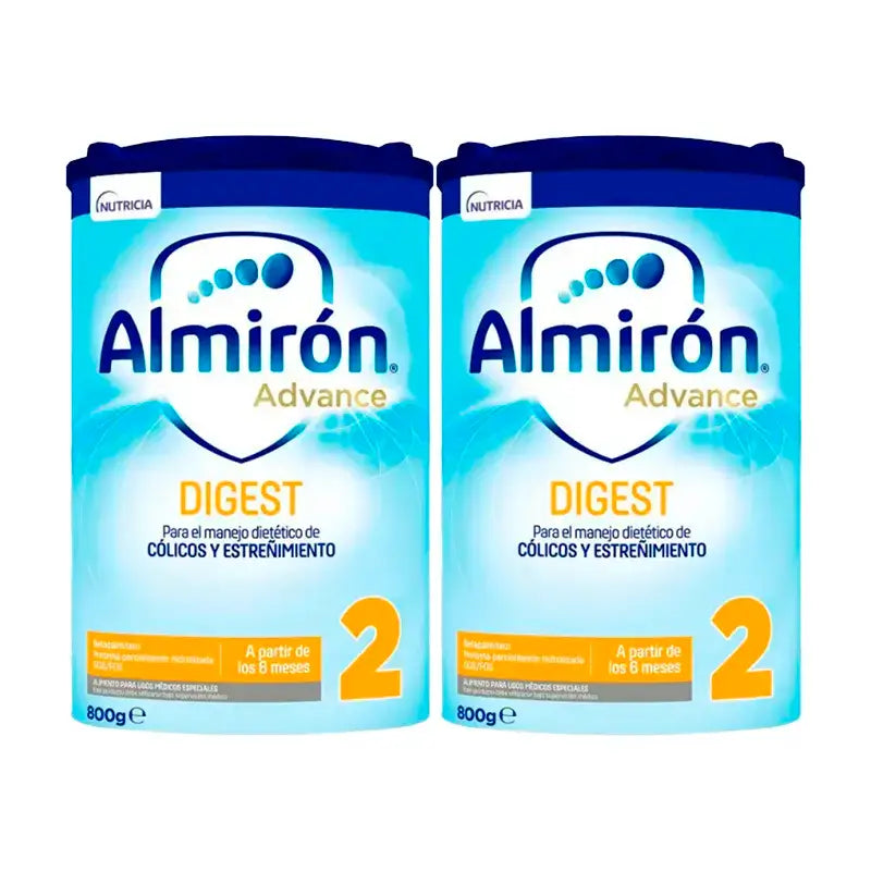 Almiron Advance Digest 2 Leche Fórmula En Polvo, Desde Los 6 Meses , 2 x 800 gr