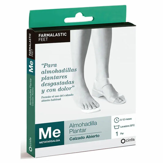 Farmalastic Almohadilla Plantar Discreta,  Talla Unica