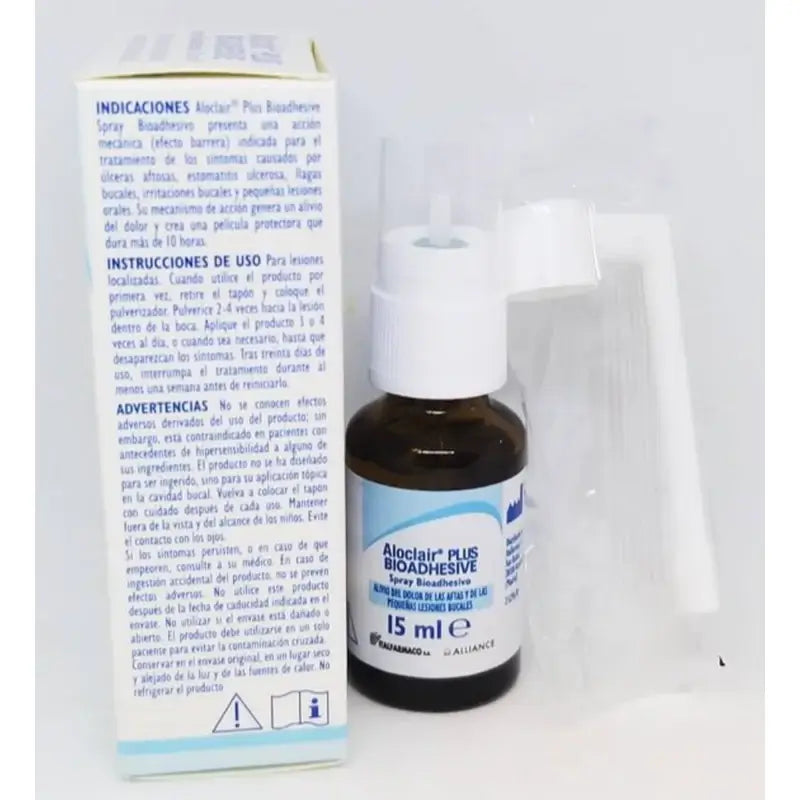 Aloclair Plus Spray Bioadhesivo, 15 ml