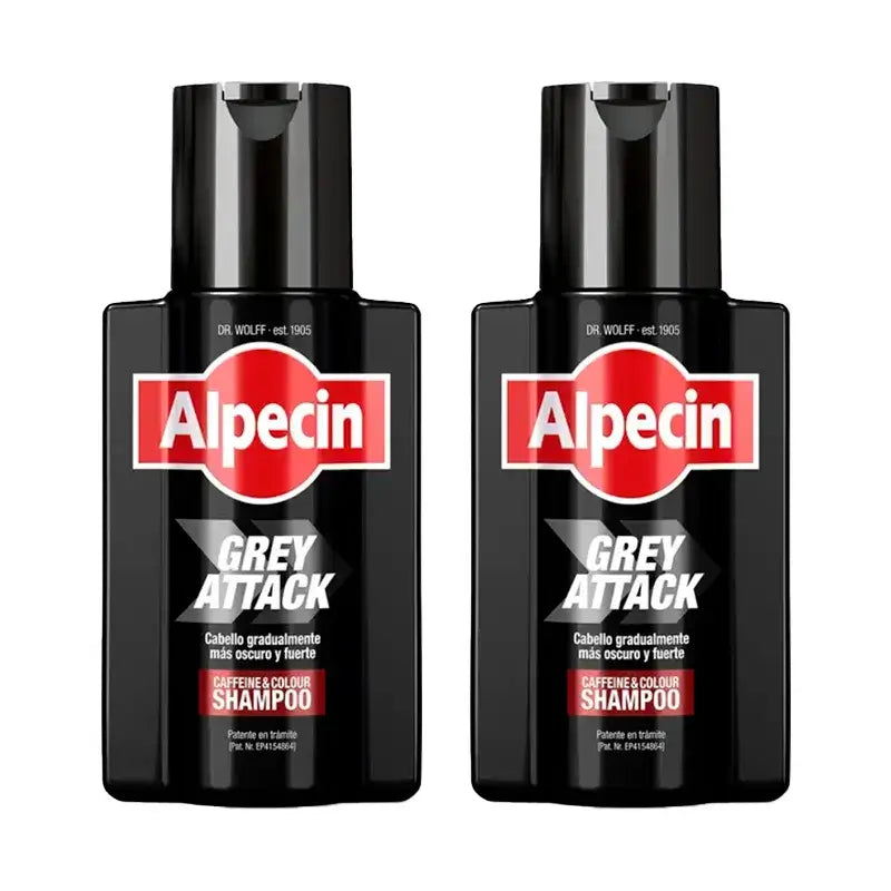 Alpecin Grey Attack, 2 X 200 Ml