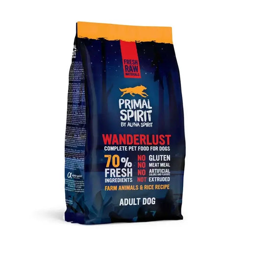 Alpha Spirit Canine Primal 70% Wanderlust 1Kg