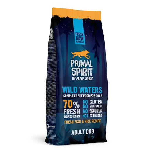 Alpha Spirit Canine Primal 70% Wild Waters 12Kg