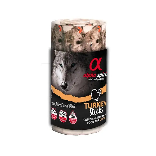 Alpha Spirit Canine Snack Pavo Caja 16X35Gr