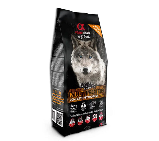 Alpha Spirit Canine Multiproteico Humedo Monodosis 1,5Kg, pienso para perros