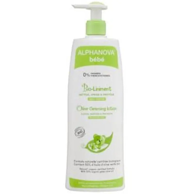 Alphanova Crema De Linimento 4 En 1 Bebe  500Ml.  Bio