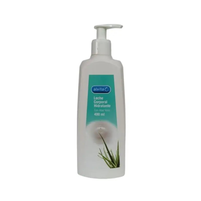 Alvita Leche Corporal Hidratante Con Aloe Vera, 400 ml