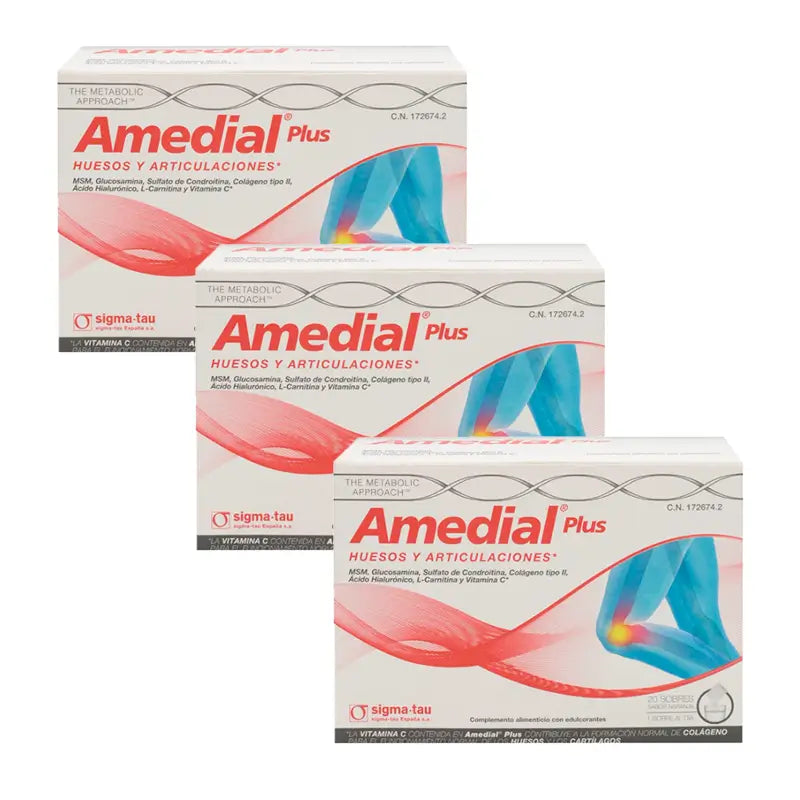 Amedial  Plus Pack, 3 x 20 sobres