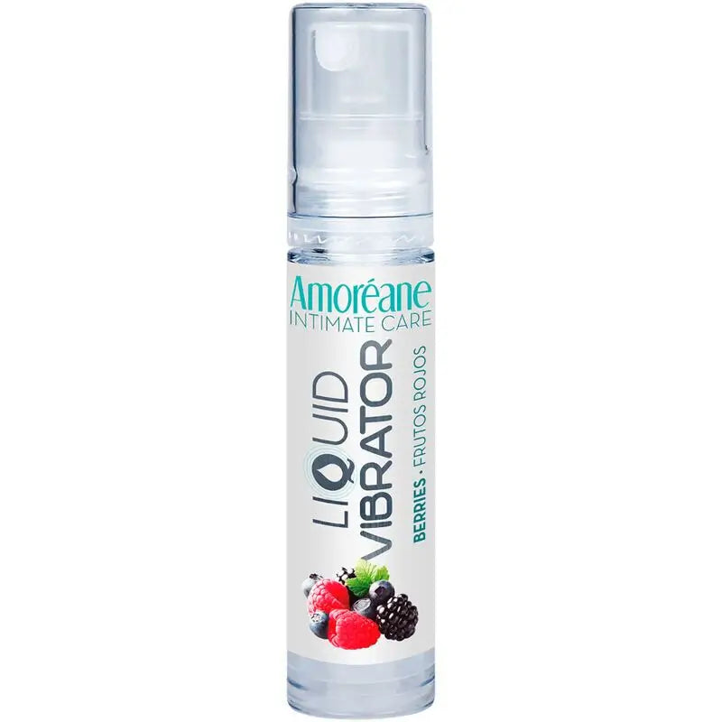 Amoreane Vibrador Líquido Sabor Frutos Del Bosque 10 Ml