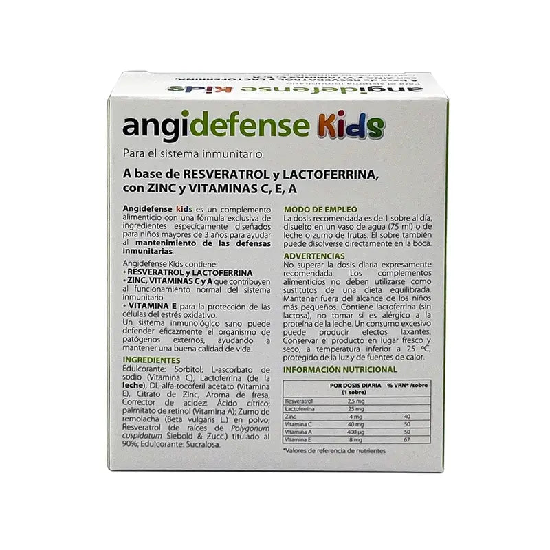 Angidefense Kids , 12 sobres