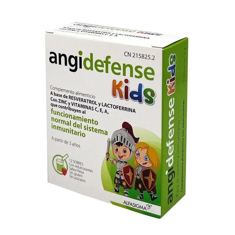 Angidefense Kids , 12 sobres