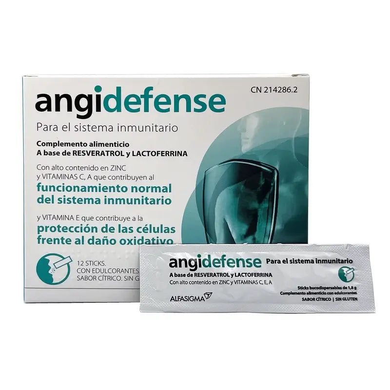 Angidefense Sticks , 12 sobres 1,8 gr